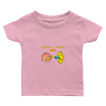 Discover Peach versus Lemon iced Tea Video Game Baby T-shirts