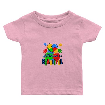 Discover Different Abilities Same Hearts Baby T-shirts