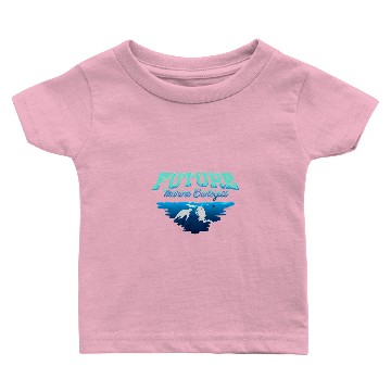 Discover Future Marine Biologist Fun Ocean Sea Life design Baby T-shirts