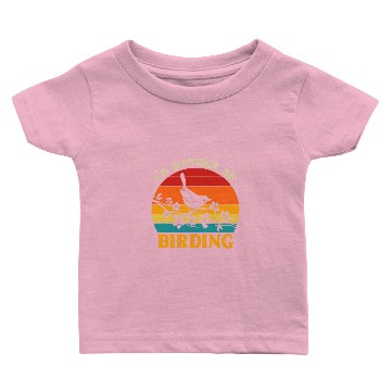 Discover Id Rather Be Birding Bird Watcher Baby T-shirts