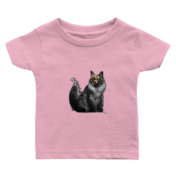 Discover Cat Paws Maine Coon Steampunk Baby T-shirts