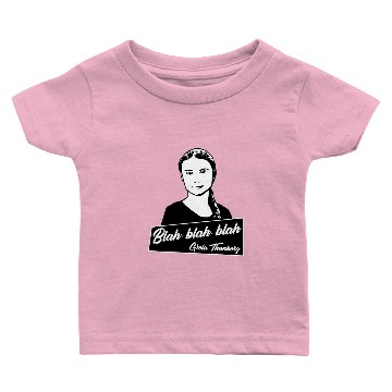 Discover Blah, blah, blah Greta Thunberg Baby T-shirts