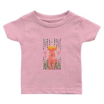 Discover Tower vintages Tarot Card Magic Occult Supernatural Baby T-shirts