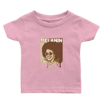 Discover Magic Black Girl Dripping Melanin 5 Baby T-shirts