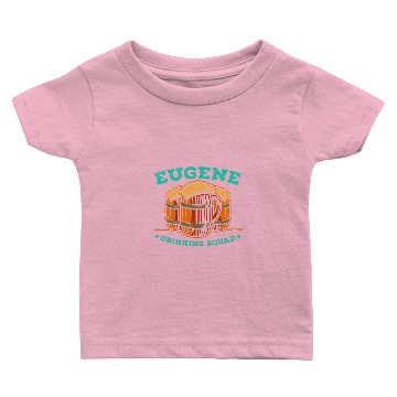 Discover Eugene Drinking Squad Oregon Homebrewing OR Brewery Baby T-shirts