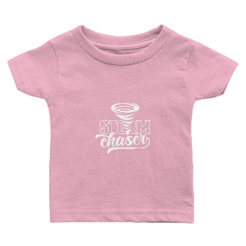 Discover Storm Chaser Chase Chasing Tornado Baby T-shirts