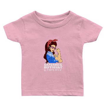 Discover Womens Expensive Difficult And Talks Back funny mothers day quote Baby T-shirts