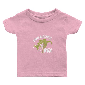 Discover Dinosaur Dino Mens Unclesaurus Rex Dinosaur Paleontologist Uncle Trex Baby T-shirts