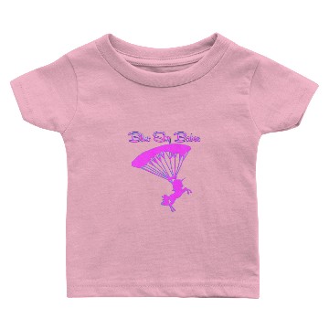 Discover Unicorns Original Skydiving Baby T-shirts