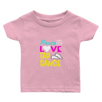 Discover Teacher Job Tap Dancer Dancing Funny Dance Teacher Instructor Baby T-shirts