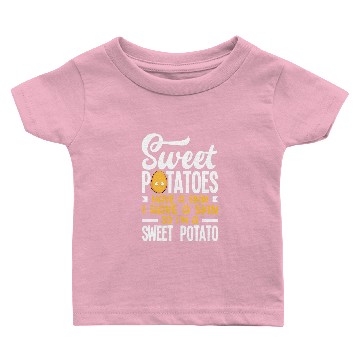 Discover Potato Funny Sweet Potato Vegetable Lover Baby T-shirts