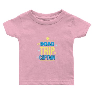 Discover Road Trip Captain Baby T-shirts
