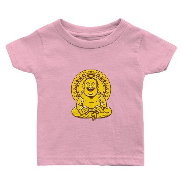 Discover Zen Meditation Yoga Buddha Omm Baby T-shirts