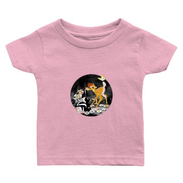 Discover Disney Bambi Playmates Baseball Tees Baby T-shirts