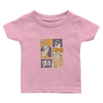 Discover Disney Peter Pan Captain Hook And Smee Baby T-shirts