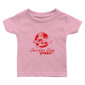 Discover Stranger Things Inspired Season 4 Surfer Boy Pizza Baby T-shirts