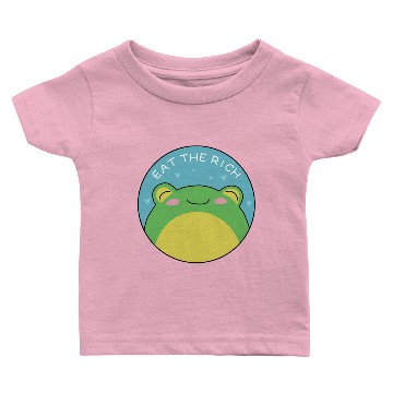 Discover Eat The Rich - Frog - Frog - Baby T-shirts