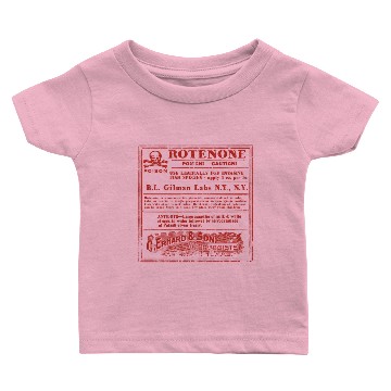 Discover Rotenone Label, distressed - The Creature From The Black Lagoon - Baby T-shirts