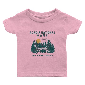 Discover Acadia National Park - Bar Harbor - Baby T-shirts