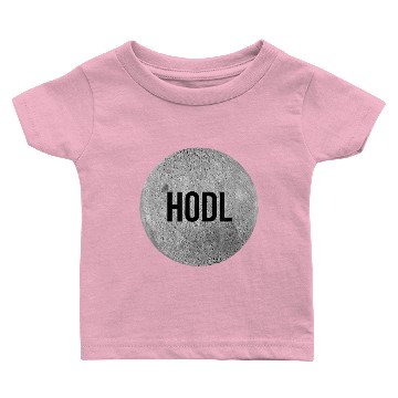 Discover HODL Bitcoin to the Moon meme BTC Baby T-shirts