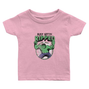 Discover Marvel Hulk Getting Ripped Baby T-shirts