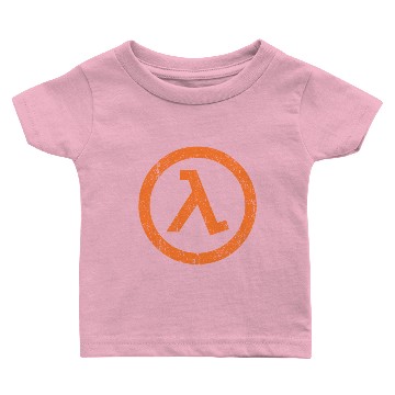 Discover Half Life Lambda Symbol - Half Life Lambda Symbol - Baseball Jerseys Baby T-shirts