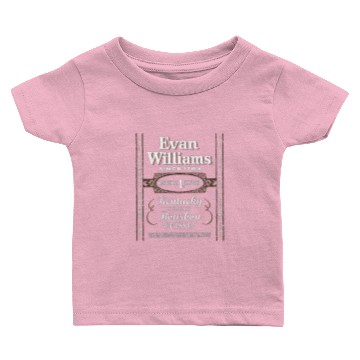 Discover Evan Williams Bourbon Whiskey Logo 3D Baby T-shirts