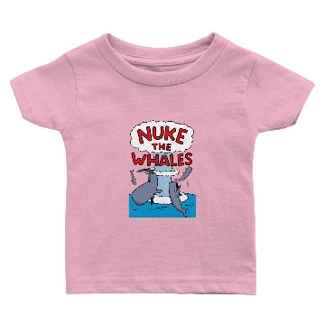 Discover Nuke The Whales - Simpsons - Baby T-shirts