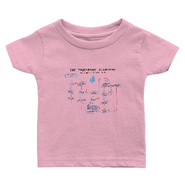 Discover Big Bang Theory Friendship Algorithm Baby T-shirts