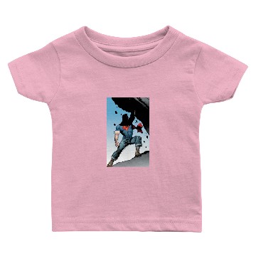 Discover Superman Strongest Hero Pose Baby T-shirts