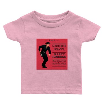 Discover Marty Robbins: Gunfighter Ballads Classic Baby T-shirts