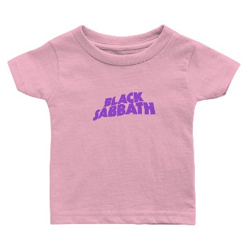 Discover Black Sabbath Purple Logo Baby T-shirts
