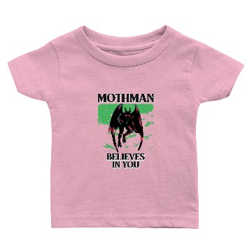 Discover Mothman Believes In You - Mothman - Baby T-shirts