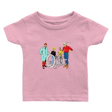 Discover Jonny Quest - weathered board distressed - Jonny Quest - Baby T-shirts