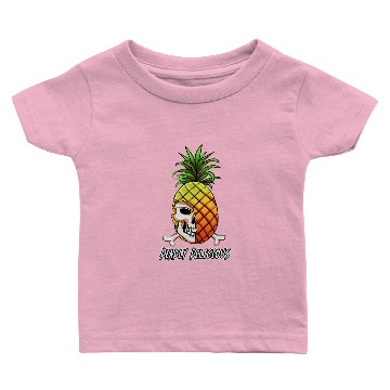 Discover Pineapple Skull Deadly Delicious - Cute Pineapple - Baby T-shirts
