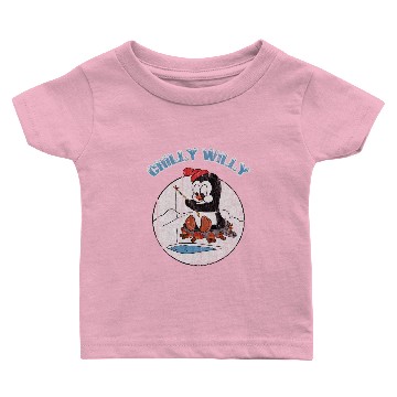 Discover Distressed Chilly willy - Chilly Willy - Baby T-shirts