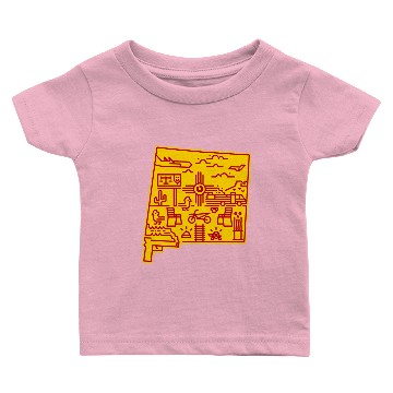 Discover Albuquerque Sunset - Breaking Bad - Baby T-shirts