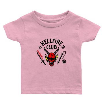 Discover Hellfire Club - Stranger Things Baseball Baby T-shirts