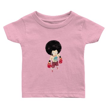 Discover Boxing Luffy Grunge Style Baby T-shirts