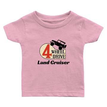 Discover 4 Wheel Drive Land Cruiser Baby T-shirts