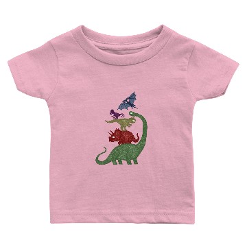 Discover Dinosaurs - Dinosaurs - Baby T-shirts