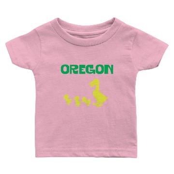 Discover Oregon duck Pullover Baby T-shirts