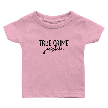 Discover Adventure True Crime Junkie Baby T-shirts