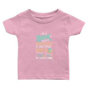 Discover I'm a Book Nerd Baby T-shirts