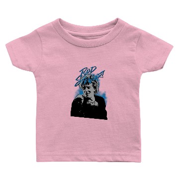 Discover Rod Stewart Scribble Photo Baby T-shirts