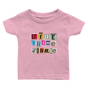 Discover Adventure True Crime Junkie Baby T-shirts