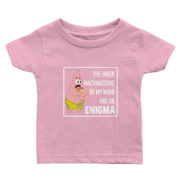 Discover SpongeBob SquarePants - Patrick Star - Enigma Baby T-shirts
