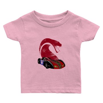 Discover Snake Oiler - Red Distressed - Speed Racer - Baby T-shirts