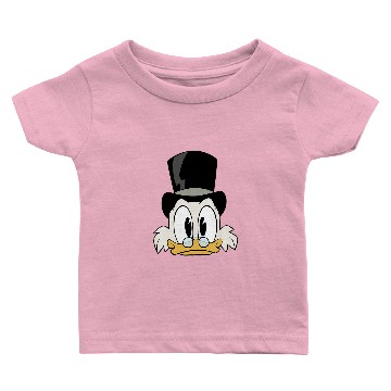 Discover Disney DuckTales Scrooge McDuck Big Face Baby T-shirts