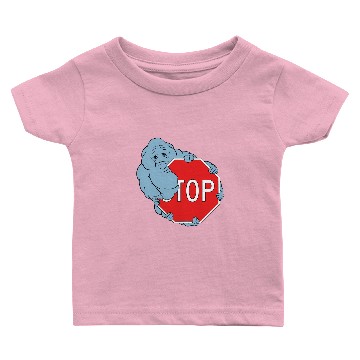 Discover Stop Sign Muncher - Ghostbusters - Baby T-shirts